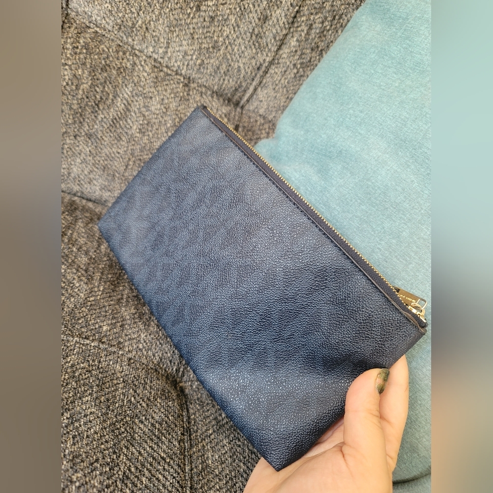 Michael Kors Charlton Baltic Blue Large Wristlet - Picture 8 of 12